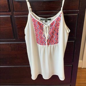 Cream tank top